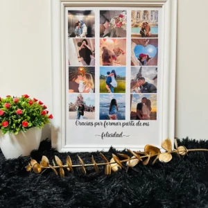Cuadro A4 "12 fotos"