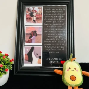 Cuadro A4 "3 fotos polaroid"