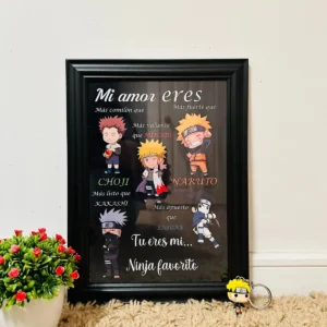 Cuadro A4 "Naruto"