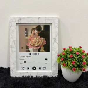 Cuadro A5 "Spotify blanco"
